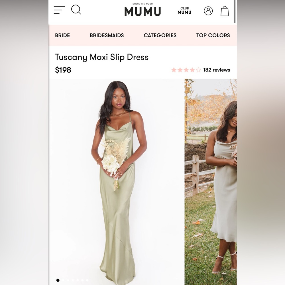 Show Me Your Mumu Tuscany Maxi Slip Dress